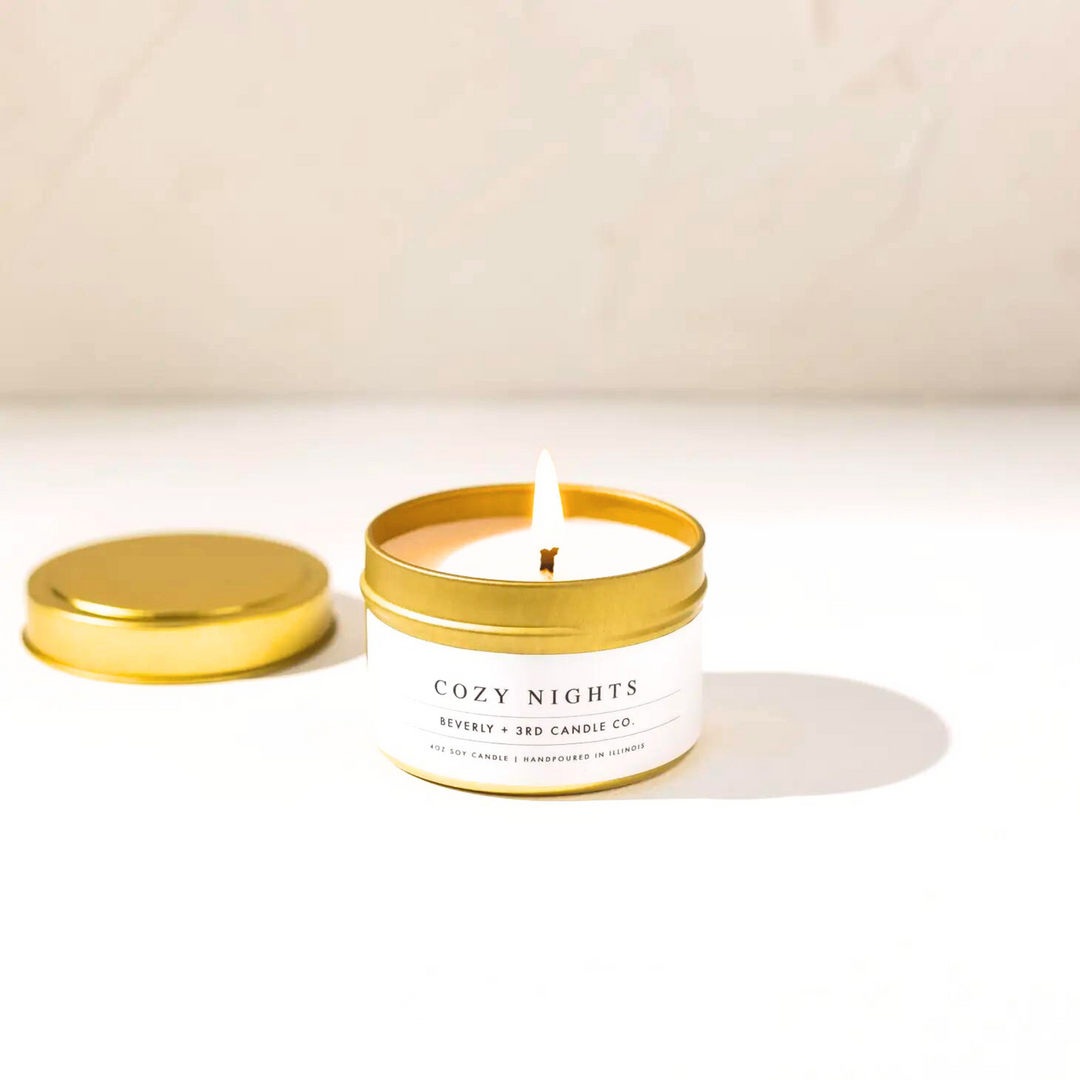 cozy nights candle